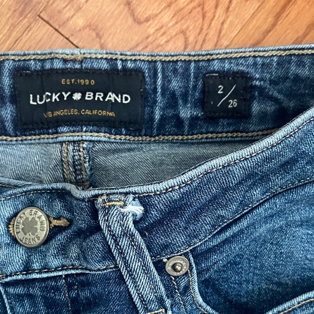 Lucky Brand Women's Lolita Skinny Jeans in Blue, 2/26 - Picture 3 of 6